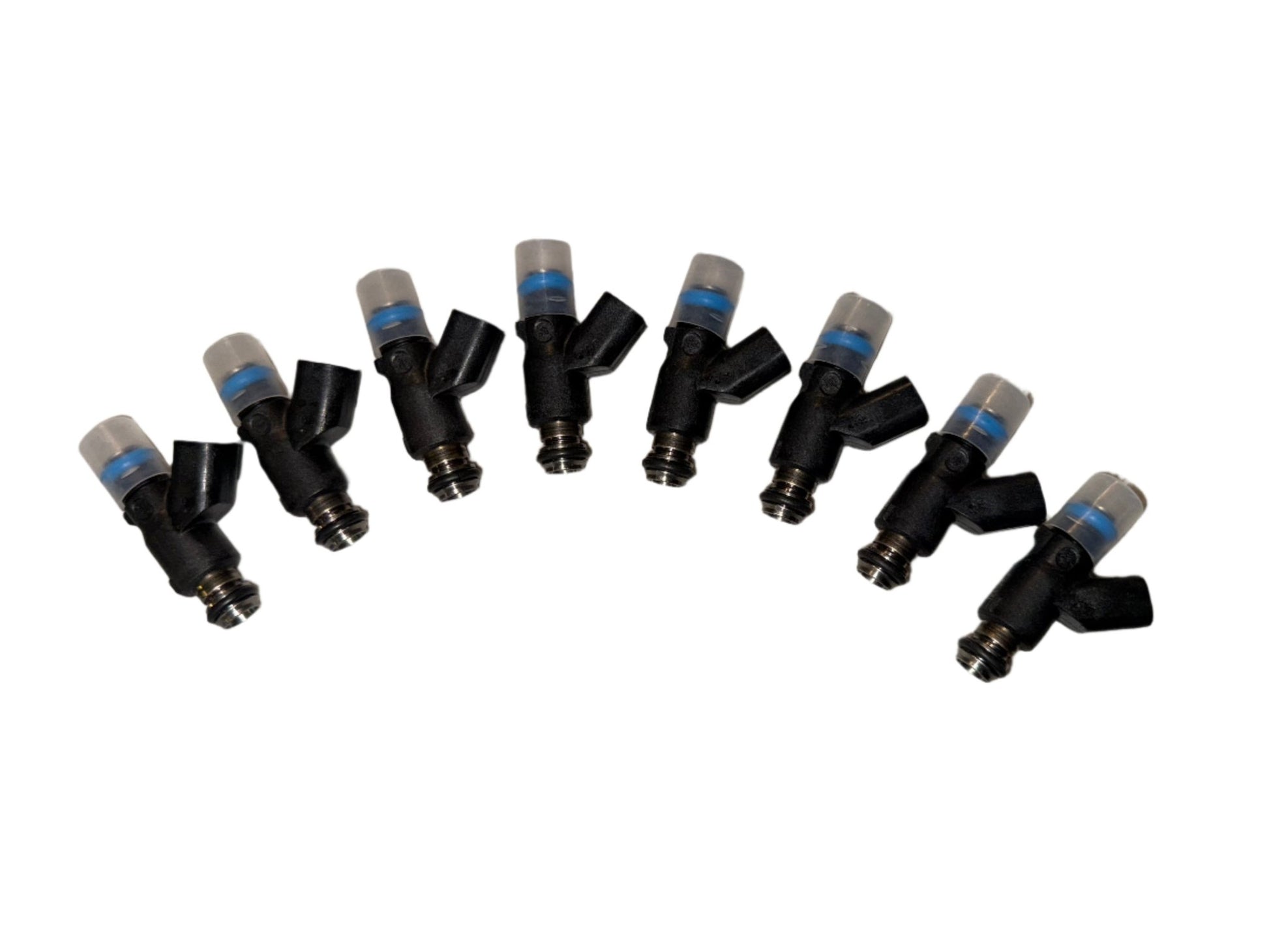 50lb/hr OEM GM 12613412 Flex Fuel Injectors - Set of 8 fits 2008 - 2013 GM Truck / SUV - Richard Holdener Performance